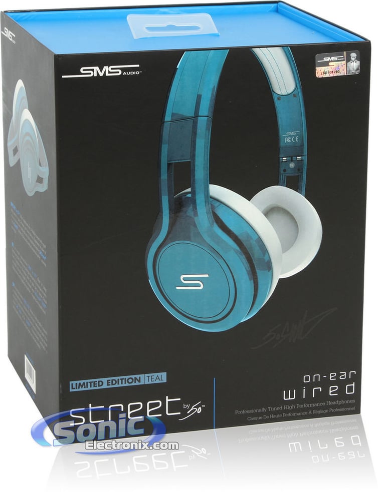 SMS Audio STREET by 50 Cent SMS-ONWD-SLV - Teal Image 11