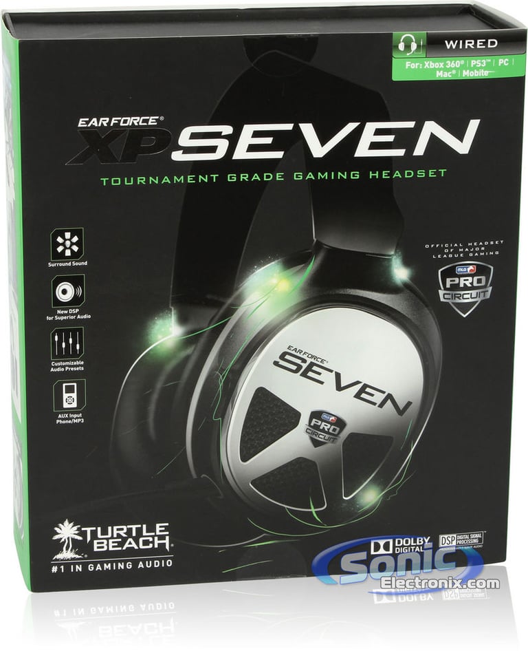 Turtle Beach Ear Force XP SEVEN (XP7) Tournament Grade Gaming Headset Image 21