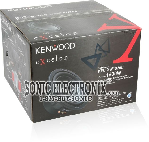 Kenwood eXcelon KFC-XW1024D Image 4