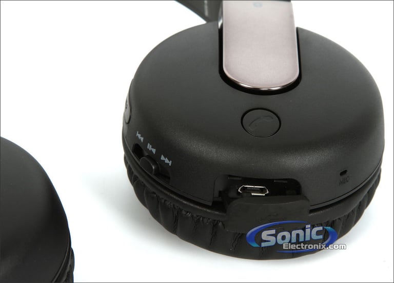 Sony DR-BTN200/BLK (DRBTN200/BLK) NFC Bluetooth On-Ear Headphones Headset - Black Open Box Image 9