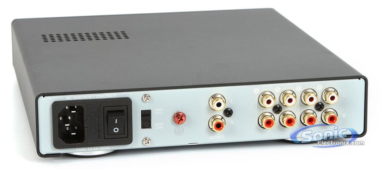 NuForce HAP-100 Black High Performance Headphone Amplifier & Stereo Preamp Image 3