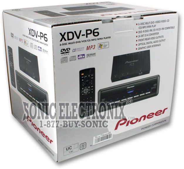 Pioneer XDV-P6 Image 7