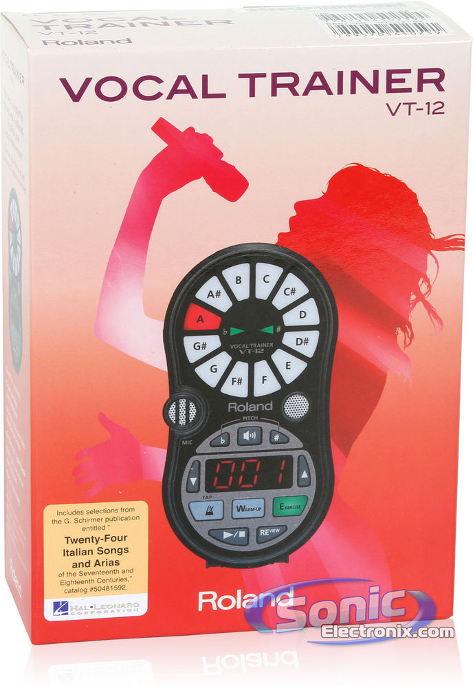 Roland VT-12-BK Vocal Trainer (Black) Image 7