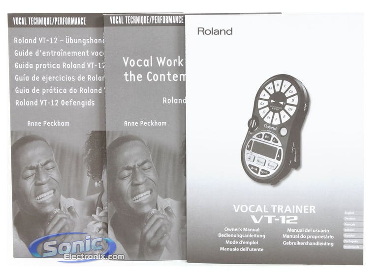 Roland VT-12-BU Vocal Trainer (Blue) Image 7