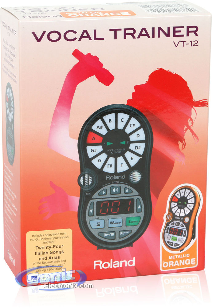 Roland VT-12-OR Vocal Trainer (Orange) Image 6