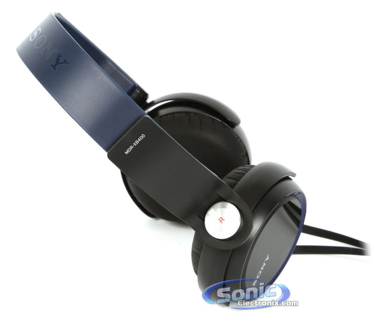 Sony MDR-XB400 (Blue/Black) Image 2