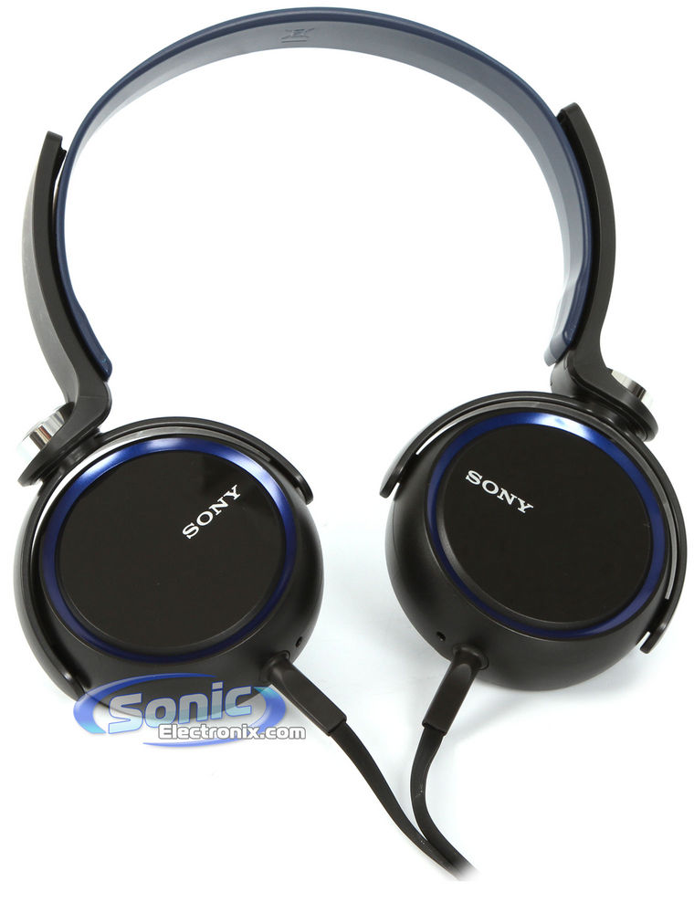 Sony MDR-XB400 (Blue/Black) Image 3