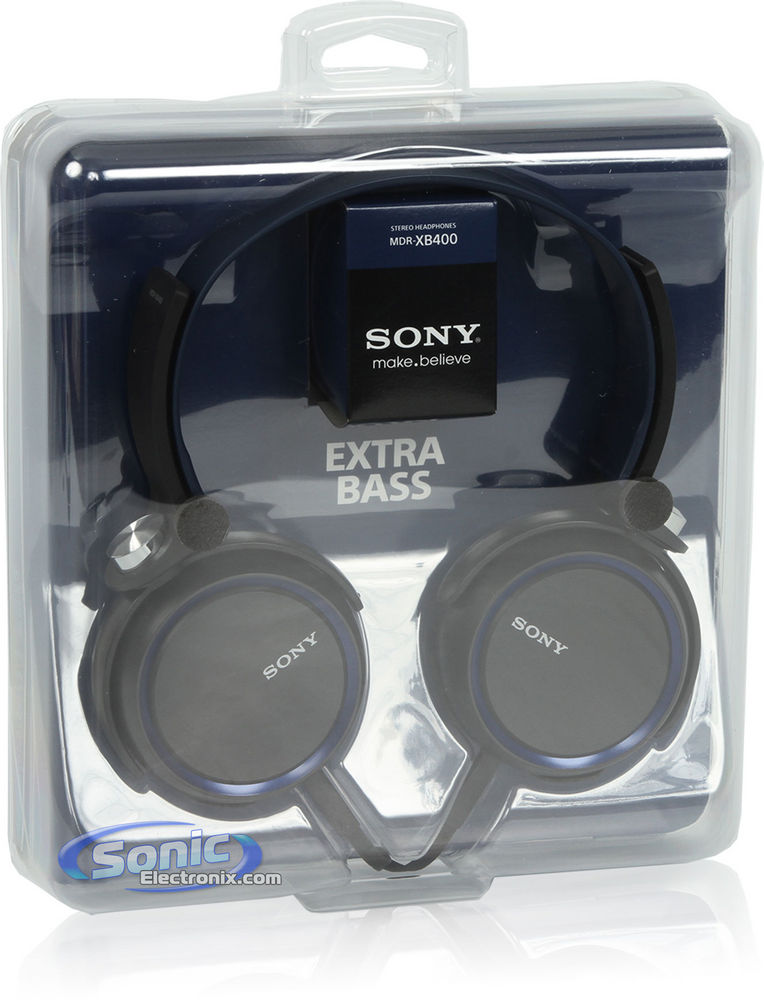Sony MDR-XB400 (Blue/Black) Image 8