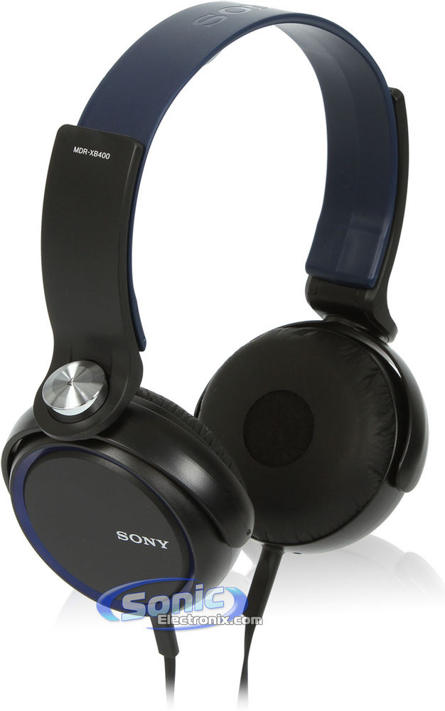 Sony MDR-XB400 (Blue/Black) Image 1