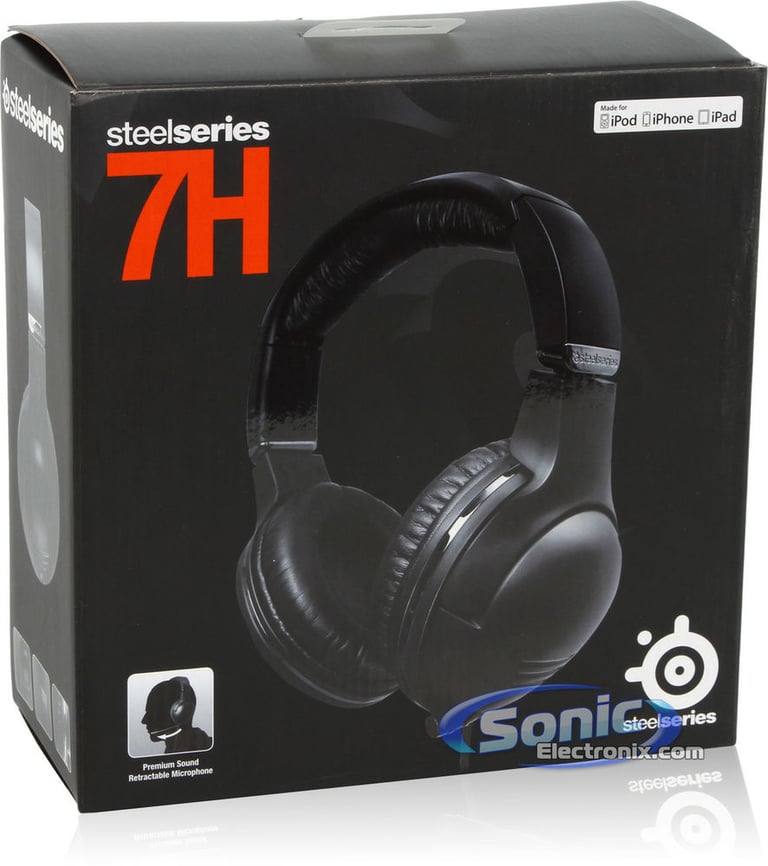 SteelSeries 7H - 61052  Gaming Headset for iPod, iPad, and iPhone Image 15