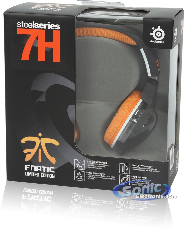 SteelSeries 7H Fnatic Gaming Headset - 61053 Image 13