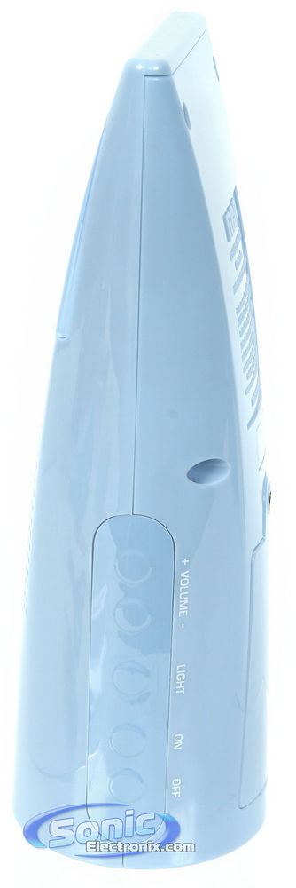 RCA BRC10BL Bathroom AM/FM Clock Radio (Blue) Image 3