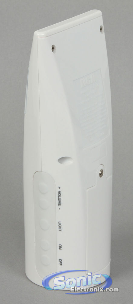 RCA BRC10TRAY Bathroom AM/FM Clock Radio (White) Image 3