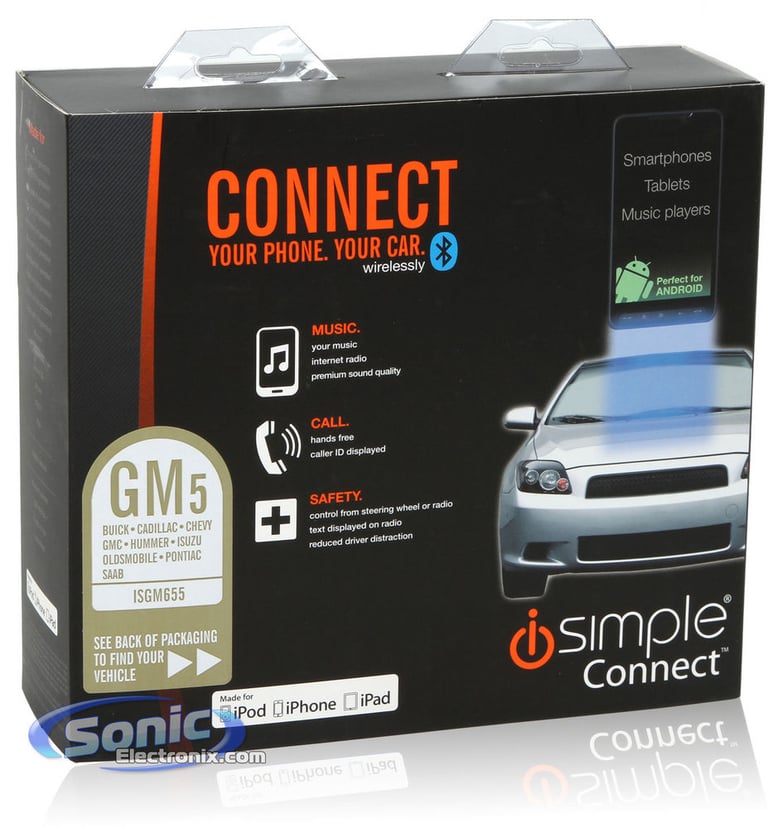 iSimple Connect GM Smartphone Music Streaming Kit (ISGM655) Image 7