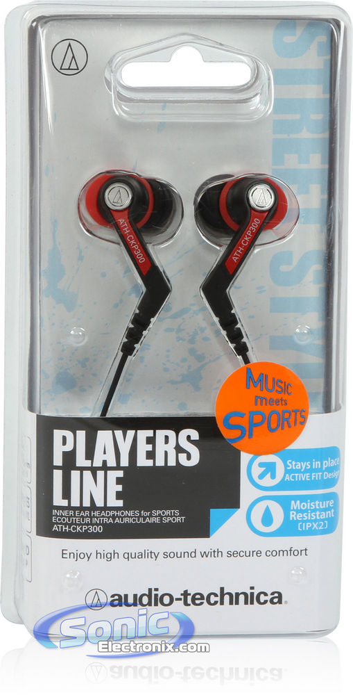 Audio Technica ATH-CKP300RD - Red Image 7