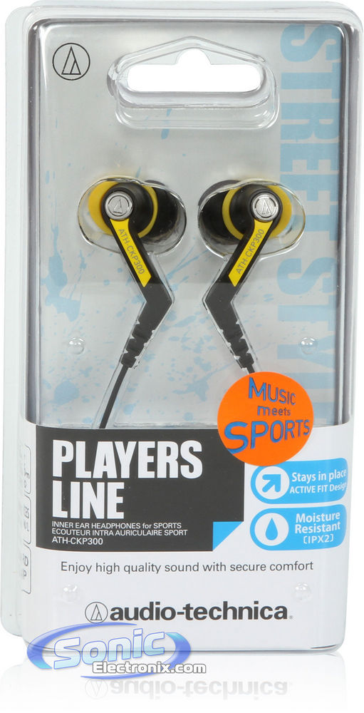 Audio Technica ATH-CKP300 - Yellow Image 7