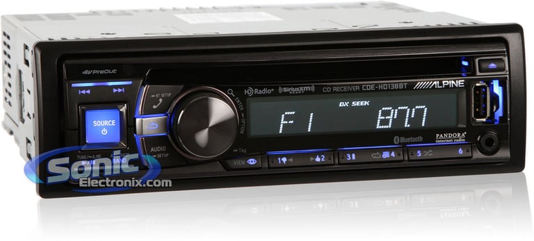 Alpine CDE-HD138BT Open Box  Image 12