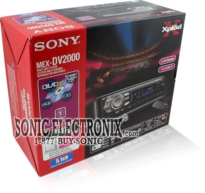Sony MEX-DV2000 Image 8