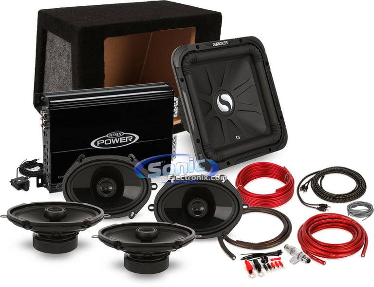 Jensen POWER1500.5D + Kicker Solo-Baric S12L34 + MB Quart ONX157 Package Image 1