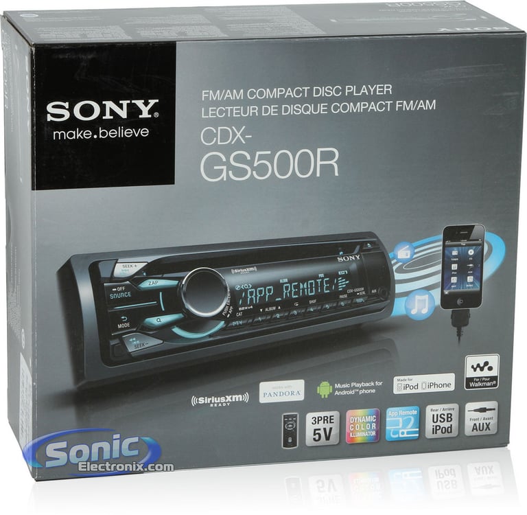 Sony CDX-GS500R Image 7
