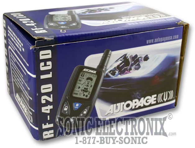 AutoPage RF-420 LCD Image 3