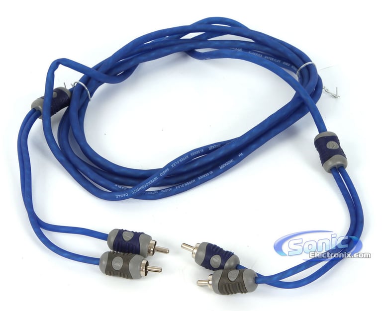 Kicker KI23 2-Channel K-Series RCA Audio Interconnect Cable Image 1