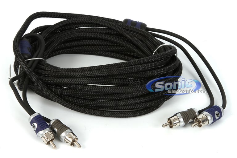 Kicker QI26 2-Channel Q-Series RCA Audio Interconnect Cable Open Box (Complete) Image 1