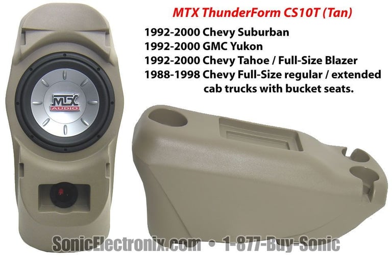 MTX ThunderForm CS10 (Tan Model - CS10T) Image 1