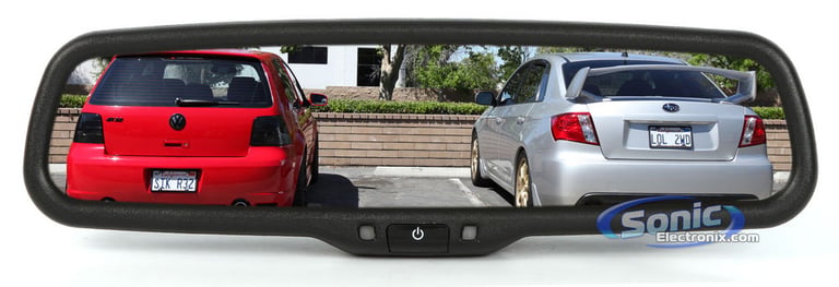 Vizualogic RT-043A RoadTrip GPS Rearview Mirror Image 2
