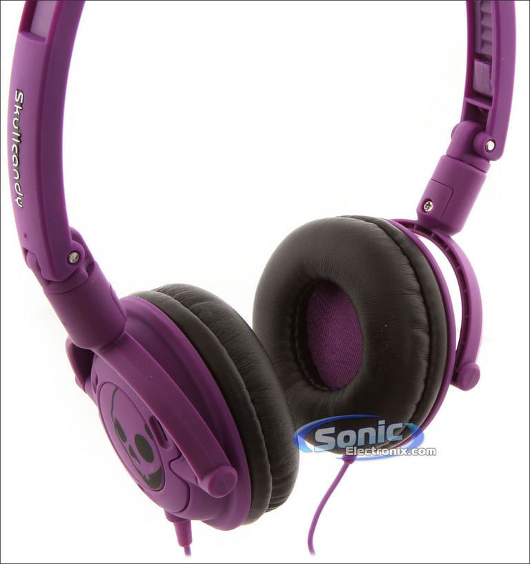 Skullcandy Lowrider (S5LWFY-210) Athletic On-Ear Headphones - Purple Image 8