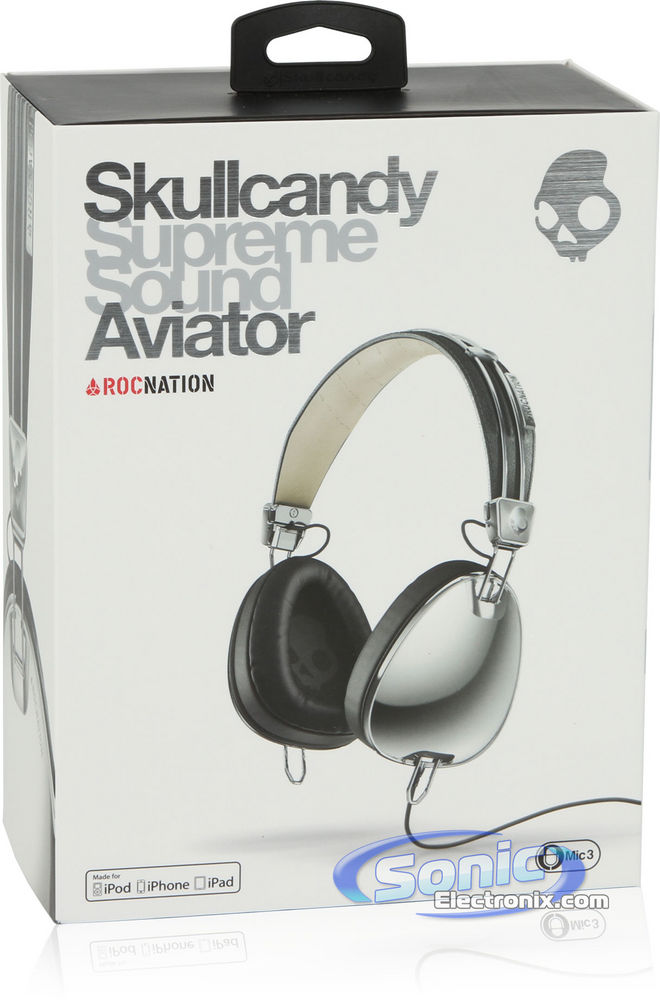 Skullcandy Aviator S6AVDM-016 Roc Nation (Black Chrome) Image 8