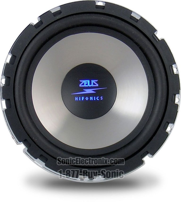 Hifonics ZS6.2C 6.5" Zeus Series Component System Image 2