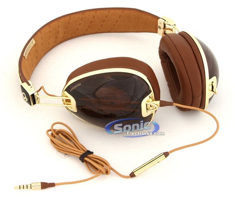 Skullcandy Aviator S6AVFM-157 - Brown/Gold Image 2