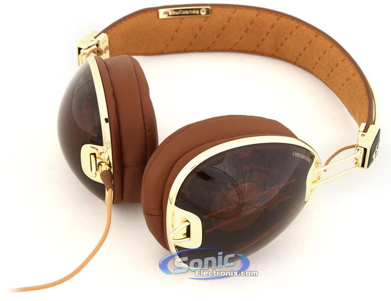 Skullcandy Aviator S6AVFM-157 - Brown/Gold Image 3