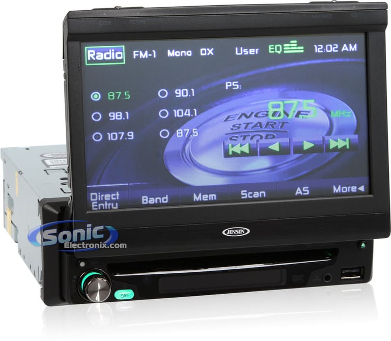 Jensen VM9216BT Image 2
