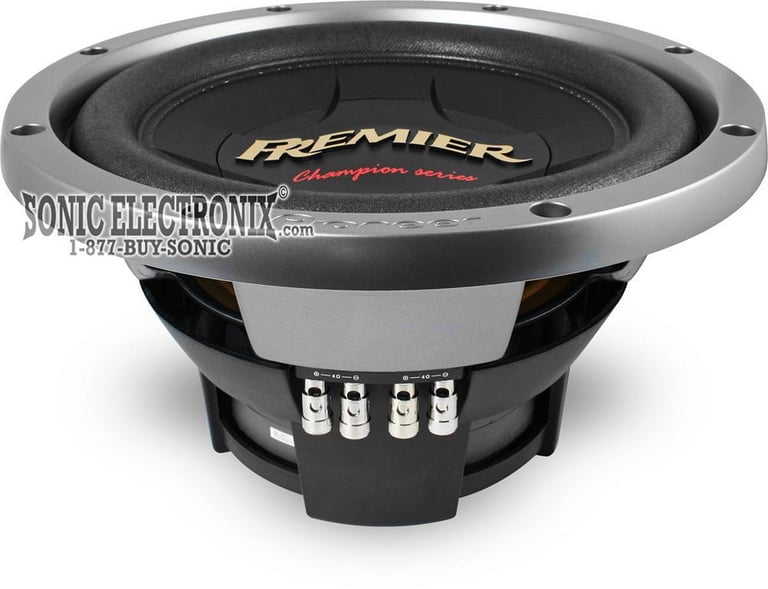 Pioneer Premier TS-W1207D4 R/B Image 1