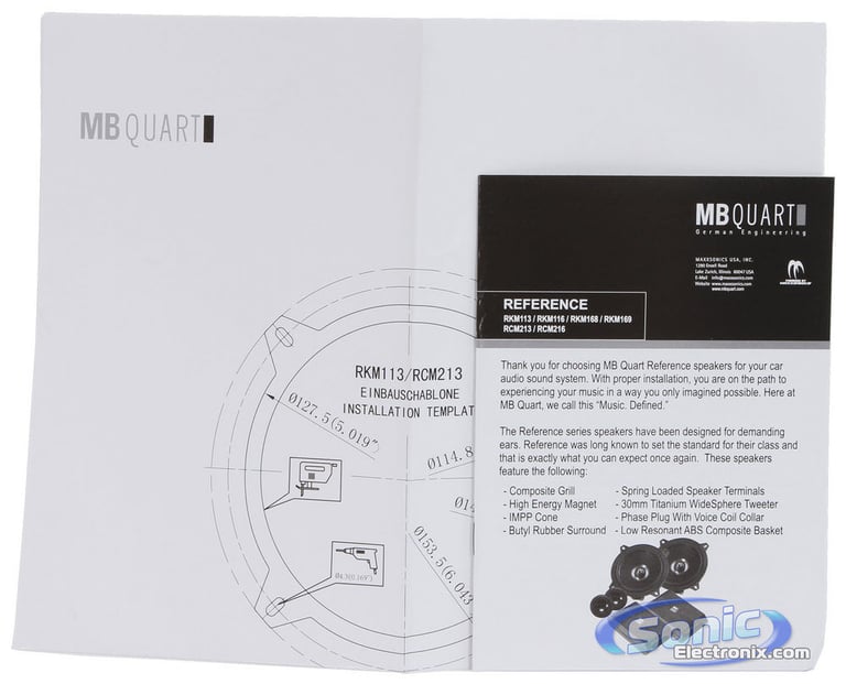 MB Quart RCM213 Open Box Image 12