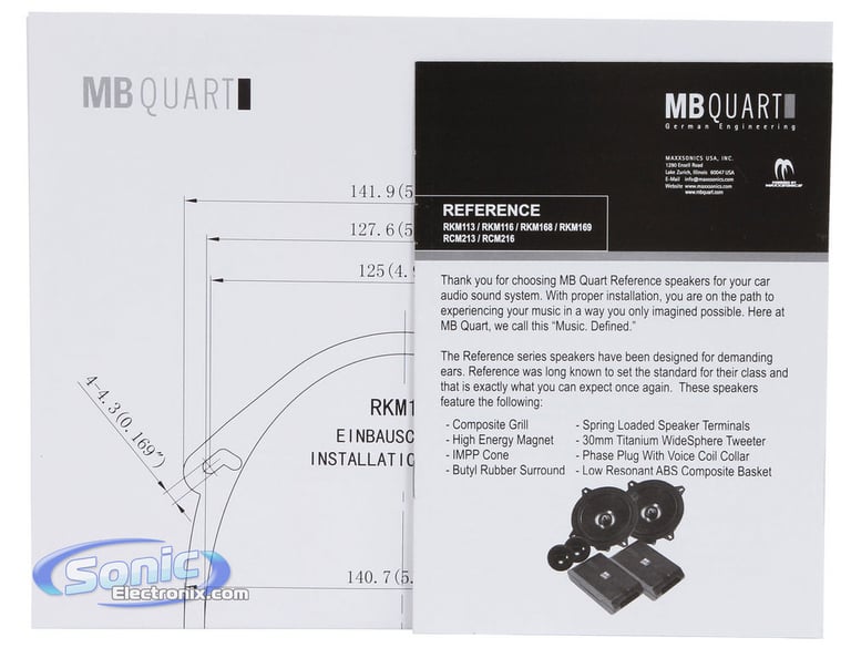 MB Quart RKM168 Image 6