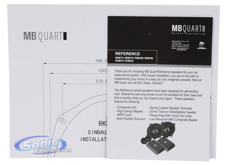 MB Quart RKM169 Image 7
