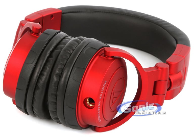 Audio Technica ATH-PRO500MK2RD - Red Image 8