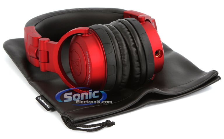 Audio Technica ATH-PRO500MK2RD - Red Image 12