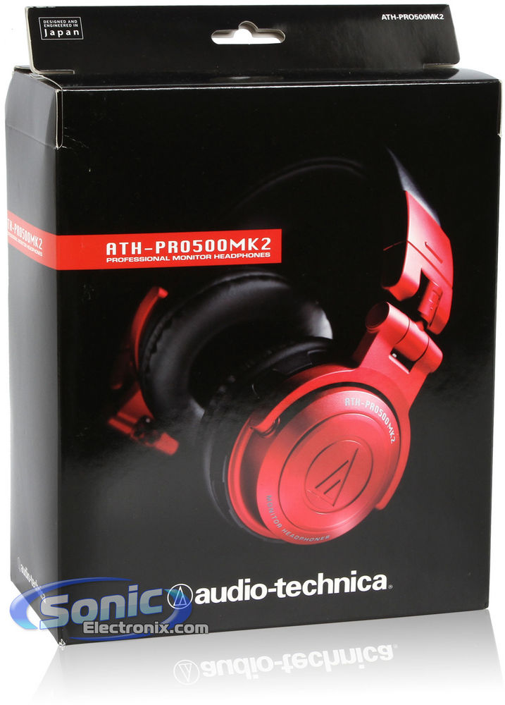 Audio Technica ATH-PRO500MK2RD - Red Image 15