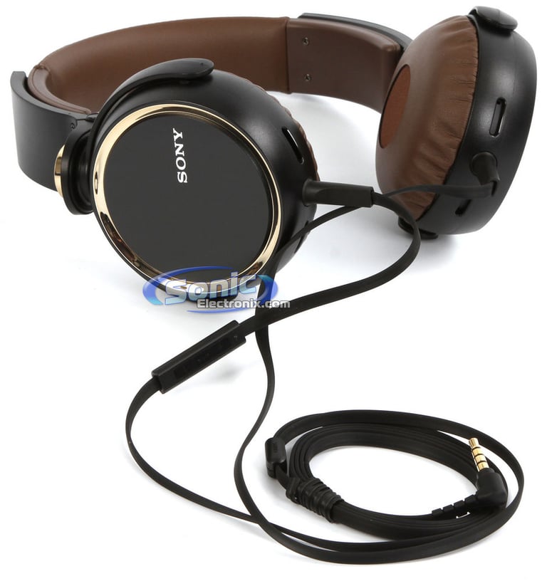Sony MDR-XB600iP (MDRXB600iP) On-Ear XB Extra Bass Headphones Open Box Image 2