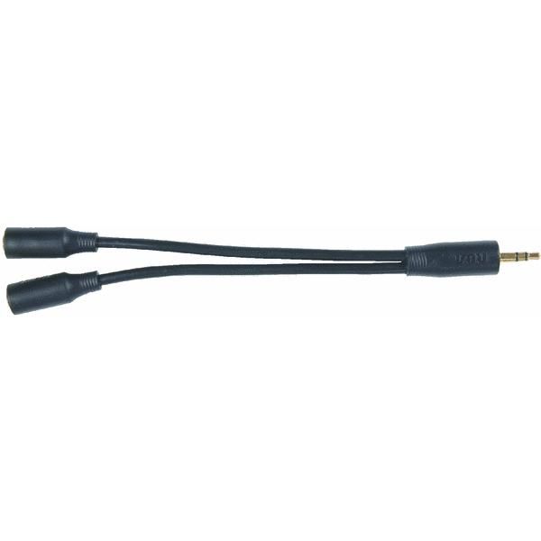 RCA AH202 (AH202N) 3.5mm Splitter Headphone Y-Adapter Cable Image 1