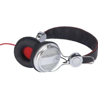 RCA HP5043 Ampz Adjustable Overhead Headphones (Gray/Black) Image 1
