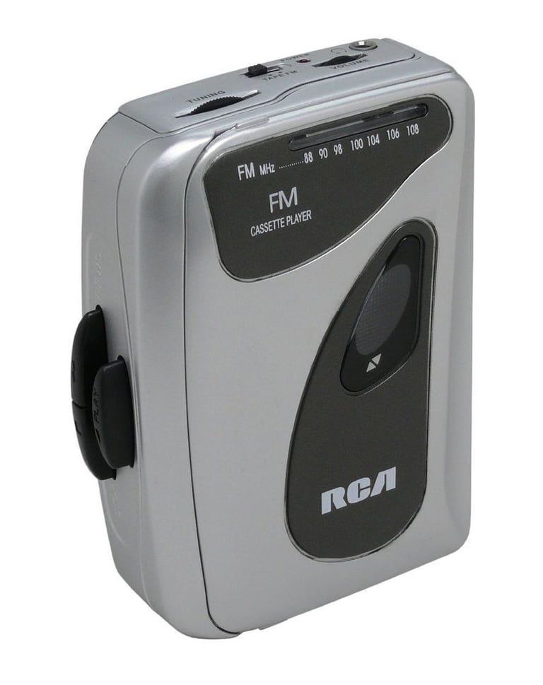 RCA RCP268 (RP268) Personal Portable FM Radio Cassette Player Image 1