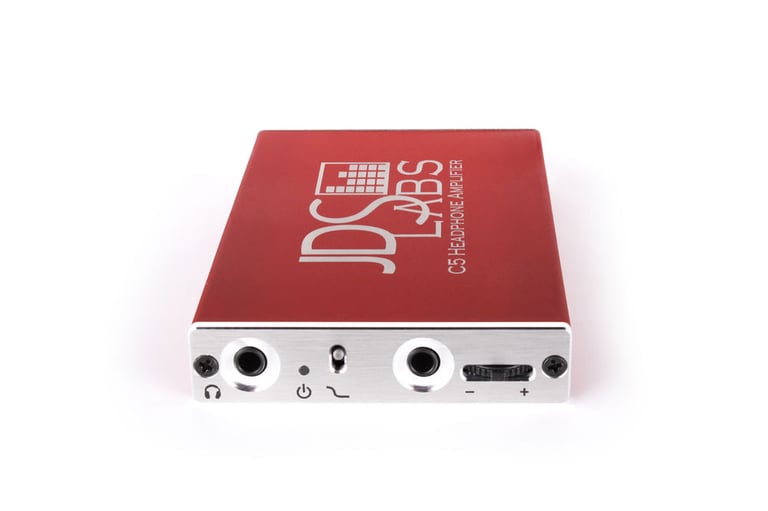 JDS Labs C5 Red Portable Headphone Amplifier Open Box  Image 3