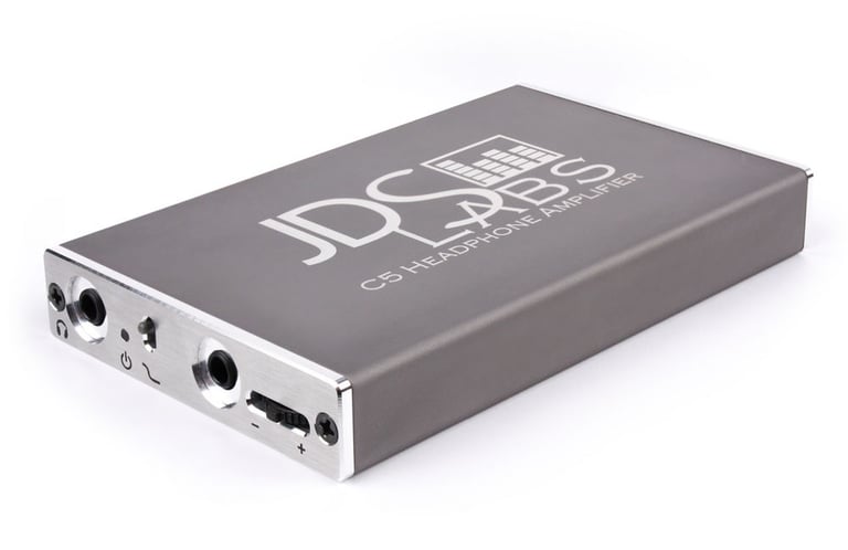 JDS Labs C5 Professional Portable Headphone Amplifier (Silver Slate) Image 1