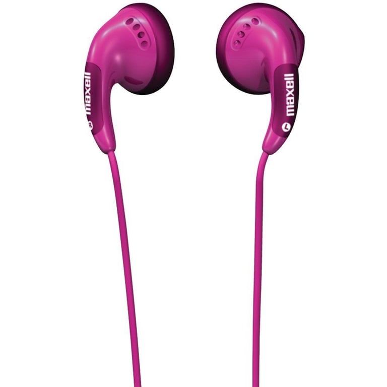 Maxell CB-PINK (190540) Stereo Earbuds In-Ear Headphones Image 1