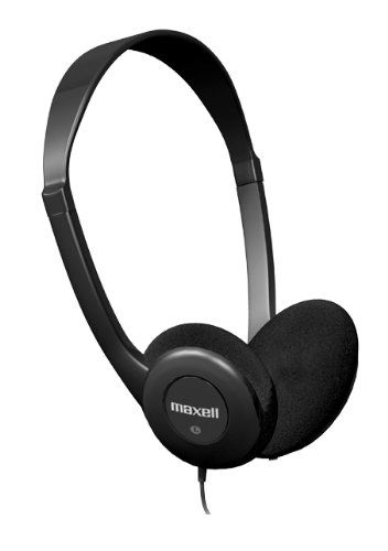 Maxell HP100 (190319) Lightweight Stereo Headphones  Image 1